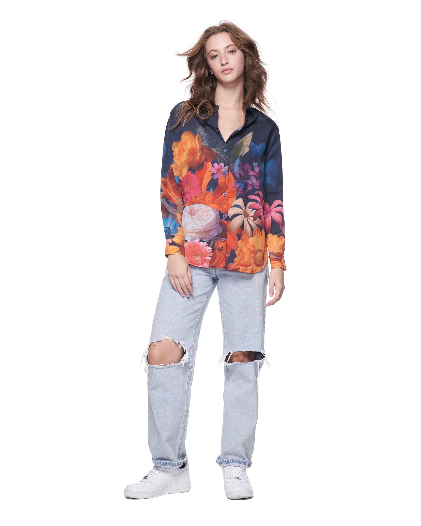 Zoe Shirt | Spring Bouquet