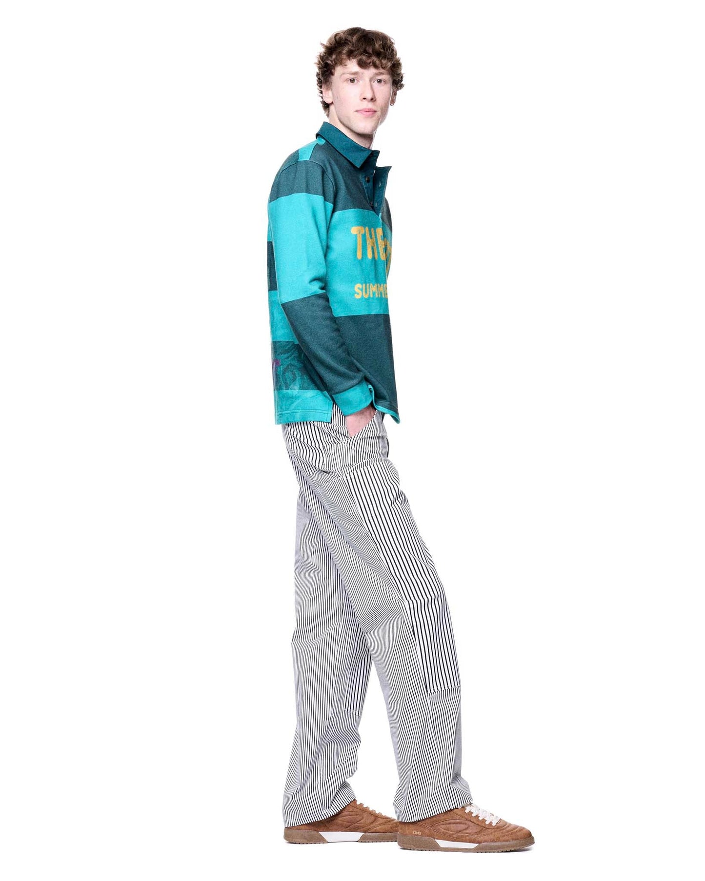 Utility Trouser | Nautical Stripe
