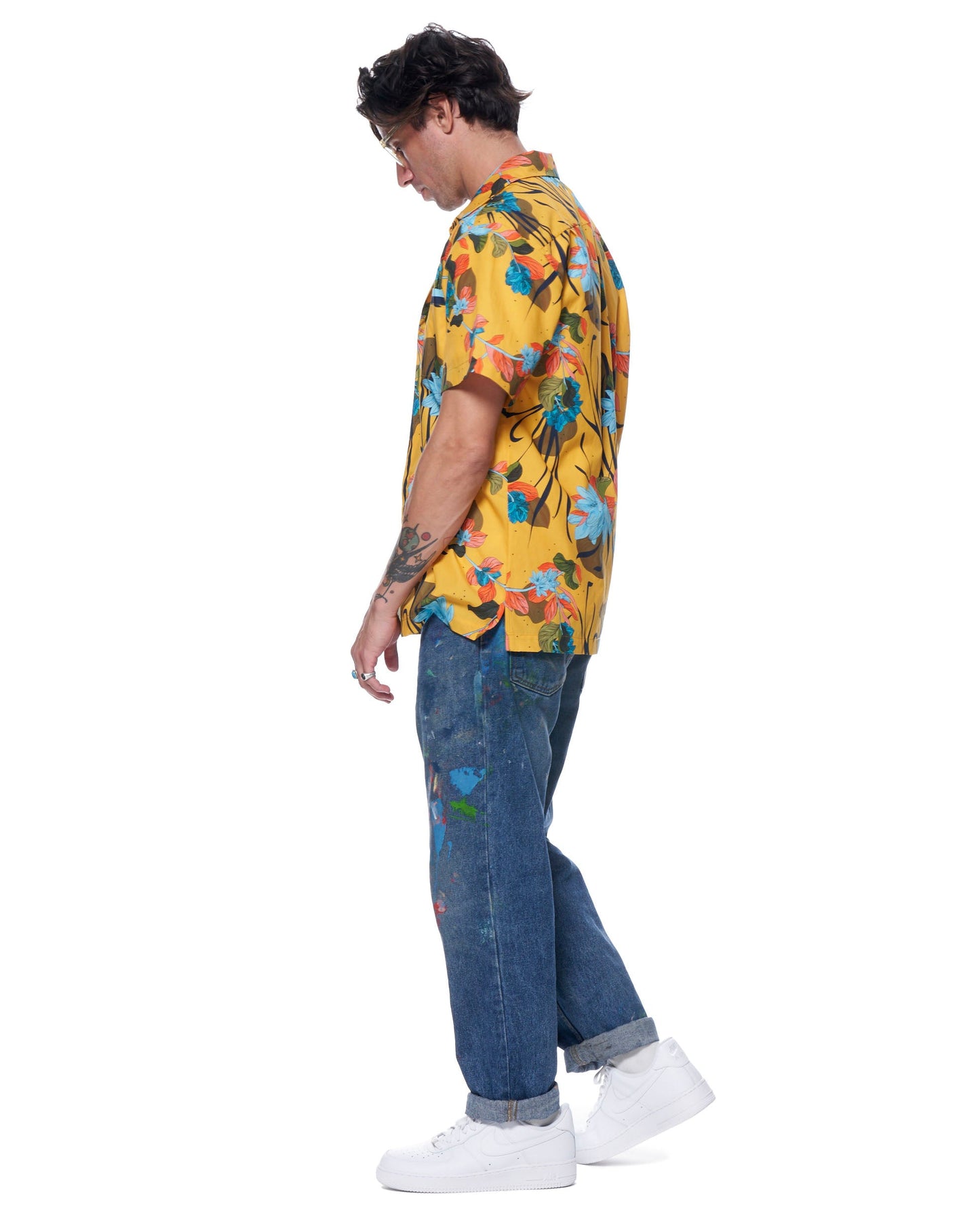 Daniel Camp Shirt | Marigold Beach Florals