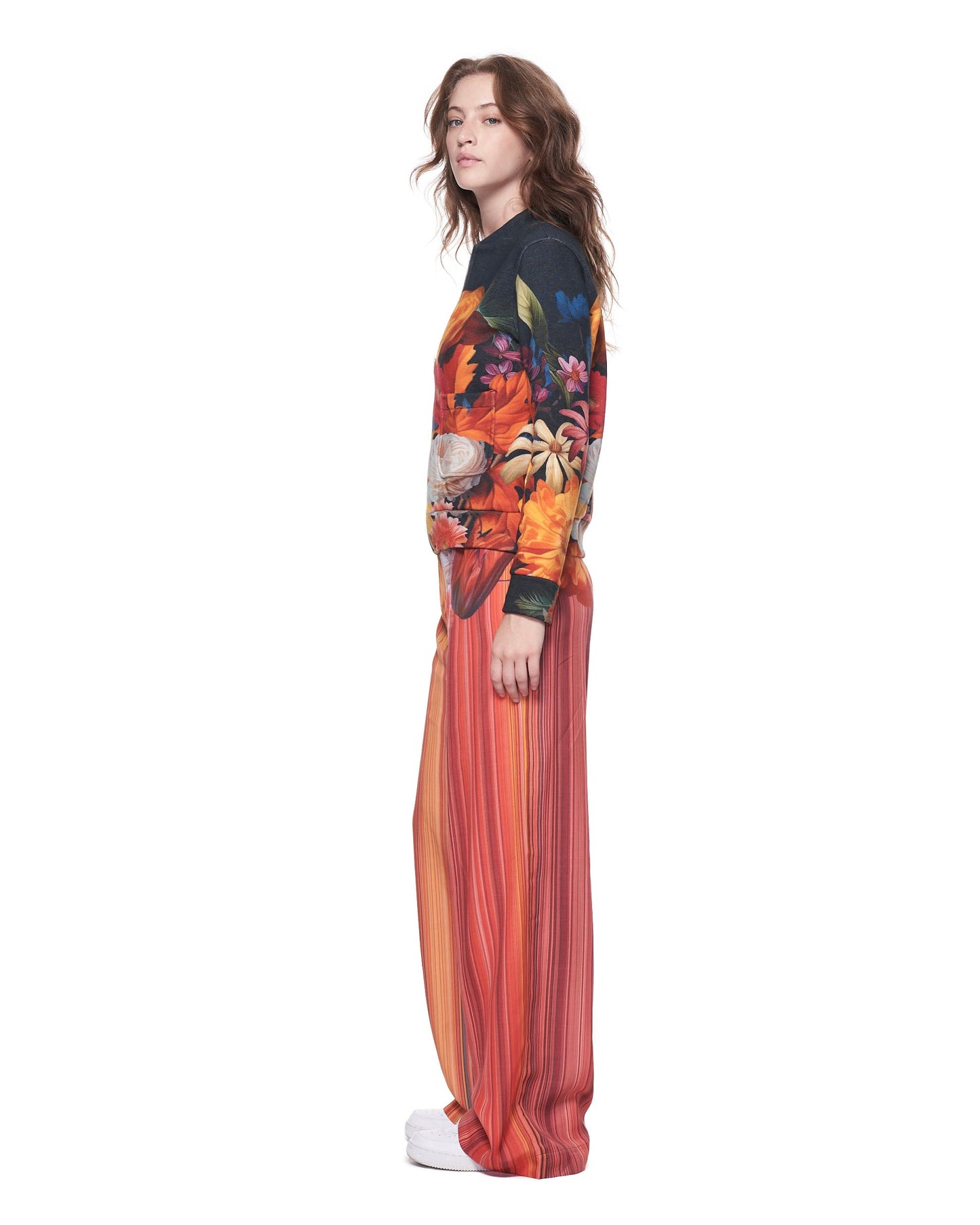 Billie Pant | Striped Bouquet