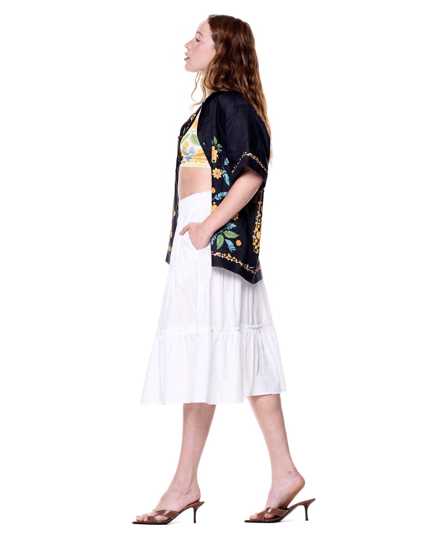 Daniel Camp Shirt | Black Sunflower